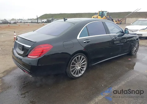 2016 Mercedes-Benz S 550 z USA, uszkodzony, nr VIN WDDUG8CB0GA243472